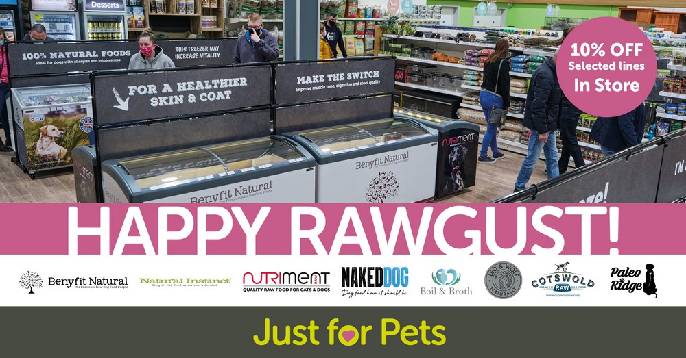 The naturally best sale raw pet store